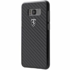 Ferrari Hardcase FEHCAHCS8LBK S8 Plus G955 black/black Carbon Heritage