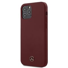 Mercedes MEHCP12MSILRE iPhone 12/12 Pro 6,1" czerwony/red hardcase Silicone Line