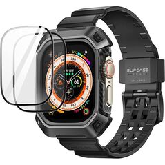 Supcase UNICORN BEETLE PRO & TEMPERED GLASS Apple Watch ULTRA (49MM) BLACK