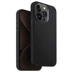 Uniq case Keva iPhone 15 Pro Max 6.7&quot; Magclick Charging black/carbon black