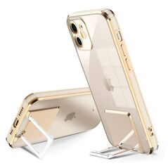 Case IPHONE 12 Kickstand Case gold 5904161124818