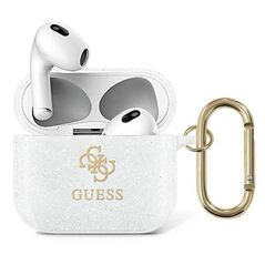 Case APPLE AIRPODS 3 Guess Glitter Collection (GUA3UCG4GT) transparent 3666339009922