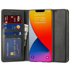 Case IPHONE 14 Tech-Protect Wallet Magnet black 9589046925641