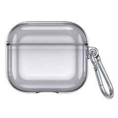 Case APPLE AIRPODS 3 USAMS Case Black (BH740AP02) transparent 6958444971315