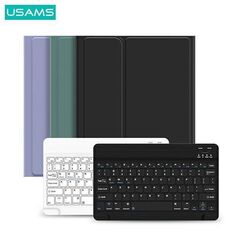 Case APPLE IPAD AIR 10.9 (4gen) USAMS Winro Keyboard white keyboard (IP109YRU03) purple 6958444940328