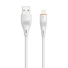 Cable 3A 1m USB - Lightning T-Phox X-Lite white 6974670442528