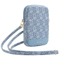 Bag Guess Zip GCube Bottom Stripe (GUWBZPGCSPGB) blue 3666339210687