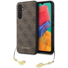 Guess case for Samsung Galaxy S23 FE GUHCS23FEGF4GBR GUESS HC PU 4G CHARM BROWN 3666339218607