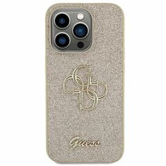 Guess case for Samsung Galaxy S23 FE GUHCS23FEHG4SGD GUESS HC FIXED GLITTER BIG 4G GOLD 3666339218720