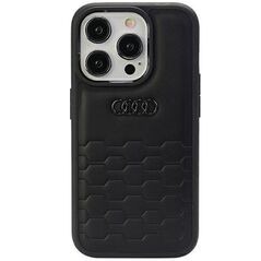 Audi case for iPhone 15 Pro 6,1&quot; black GT Synthetic Leather 6955250226516
