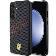 Original Case SAMSUNG GALAXY S24+ Ferrari Hardcase Big SF Perforated (FEHCS24MPINK) black 3666339242541