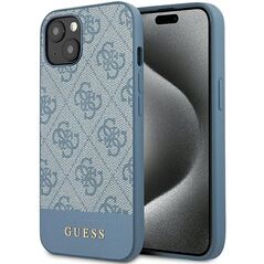 Guess 4G Stripe Collection case for iPhone 15 / 14 / 13 - blue