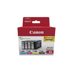 Canon Μελάνι Inkjet PGI-1500XL CMYK Multipack (9182B010) (CANPGI1500XLMP) έως 12 άτοκες Δόσεις