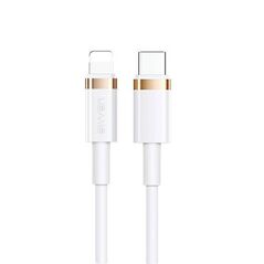 Cable 20W PD 1.2m USB-C - Lightning Usams U63 SJ484USB02 (US-SJ484) white 6958444935645