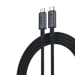 Devia cable Extreme PD USB-C - USB-C 4.0 1,0 m 240W black 8K 60Hz DVCB-399688 82327 έως 12 άτοκες Δόσεις