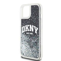 Original Case IPHONE 11 DKNY Hardcase Liquid Glitter Big Logo (DKHCN61LBNAEK) black 3666339270650