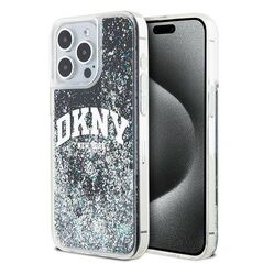 Original Case IPHONE 13 PRO MAX DKNY Hardcase Liquid Glitter Big Logo (DKHCP13XLBNAEK) black 3666339270704