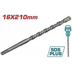 TOTAL ΔΙΑΜΑΝΤΟΤΡΥΠΑΝΟ SDS-PLUS 16 X 210mm (TAC311602) ως 12 Άτοκες Δόσεις