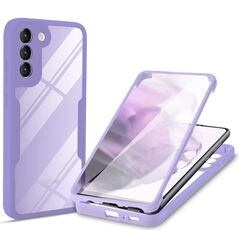 Techsuit Husa pentru Samsung Galaxy S23 + Folie - Techsuit ColorVerse 360 Series - Purple 5949419152212 έως 12 άτοκες Δόσεις