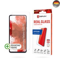 Displex Folie pentru Samsung Galaxy S23 FE - Displex Real Glass 2D - Clear 4028778121174 έως 12 άτοκες Δόσεις