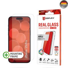 Displex Folie pentru iPhone 15 Pro - Displex Real Glass + Case - Clear 4028778120894 έως 12 άτοκες Δόσεις