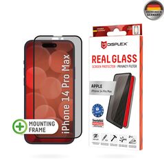 Displex Folie pentru iPhone 14 Pro Max - Displex Real Glass Privacy Full Cover - Black 4028778118242 έως 12 άτοκες Δόσεις