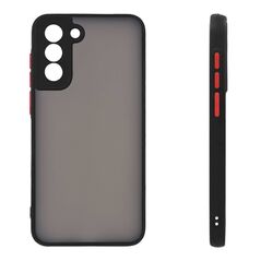 Θήκη Σιλικόνης Color Button Bumper Sonique Samsung Galaxy S21 Μαύρο - Sonique - Μαύρο - Galaxy S21