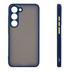 Θήκη Σιλικόνης Color Button Bumper Sonique Samsung Galaxy S23 Plus Μπλέ - Sonique - Μπλέ - Galaxy S23 Plus