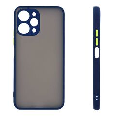 Θήκη Σιλικόνης Color Button Bumper Sonique Xiaomi Redmi 12 4G / Redmi 12 5G Μπλέ - Sonique - Μπλέ - Redmi 12 4G, Redmi 12 5G