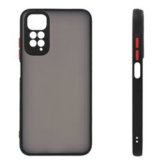 Θήκη Σιλικόνης Color Button Bumper Sonique Xiaomi Redmi Note 11 4G / Redmi Note 11S Μαύρο - Sonique - Μαύρο - Redmi Note 11 4G, Redmi note 11S