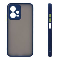 Θήκη Σιλικόνης Color Button Bumper Sonique Xiaomi Redmi Note 12 Pro 5G Μπλέ - Sonique - Μπλέ - Redmi Note 12 Pro 5G