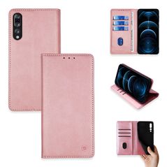 Θήκη Πορτοφόλι Vintage Magnet Wallet Sonique Huawei P20 Pro Ροζ Χρυσό - Sonique - Ροζ Χρυσό - P20 Pro - Θήκη Πορτοφόλι