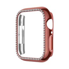 Θήκη Προστασία Luxury Diamond PC Sonique για Apple Watch Apple Watch 7/8 41mm Ροζ Χρυσό - Sonique - Ροζ Χρυσό - Apple Watch 7/8 41mm - Watch Glass