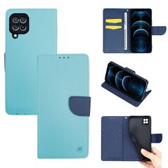 Θήκη Πορτοφόλι Sonique Trend Wallet Samsung Galaxy M53 5G Σιέλ / Σκούρο Μπλε - Sonique - Σιέλ / Σκούρο Μπλε - Galaxy M53 5G - Θήκη Πορτοφόλι