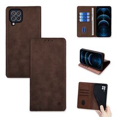 Θήκη Πορτοφόλι Vintage Magnet Wallet Sonique Samsung Galaxy A22 4G / Galaxy M32 4G / Galaxy M22 4G Καφέ - Sonique - Καφέ - Galaxy A22 4G, Galaxy M22 4G, Galaxy M32 4G - Θήκη Πορτοφόλι