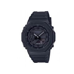 Casio G-Shock Analog/Digital Battery Chronograph Watch with Rubber Strap Black (GA-2100-1A1ER) (CASGA21001A1ER) έως 12 άτοκες Δόσεις
