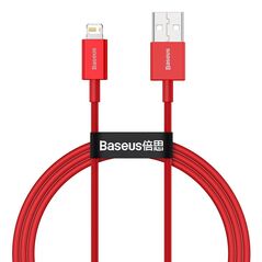 Baseus Superior Series Cable USB to iP 2.4A 1m (red) 6953156205437