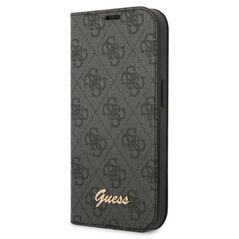 Guess GUBKP14LHG4SHK iPhone 14 Pro 6.1 &quot;black / black book 4G Vintage Gold Logo