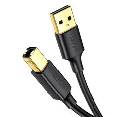 UGREEN US135 USB 2.0 A-B printer cable, gold plated, 2m (black) 6957303828470