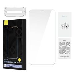 Tempered Glass IPHONE 12 PRO MAX Baseus Corning HD 0.4mm + cleaning kit 6932172626259