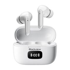 Blackview Blackview AirBuds 8 Wireless Headphones (White) 067648  AirBuds8-white έως και 12 άτοκες δόσεις 6931548315971