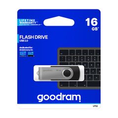 Goodram pendrive 16GB USB 2.0 Twister black 5908267920350