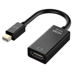 Adapter DeTech, Mini DisplayPort - HDMI, 4K, Black - 17860 έως 12 άτοκες Δόσεις