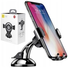 Baseus Osculum gravitational phone holder (black) 6953156268760