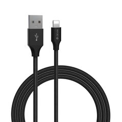 Devia cable Gracious EC412 USB - Lightning 2,0 m 2,1A black 6938595348693