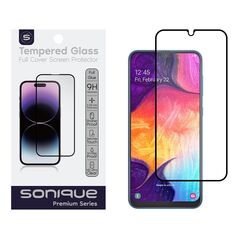 Hardy Glass Sonique Premium Series HD Full Cover 9H Samsung Galaxy A50 / Galaxy A50S / Galaxy A30S Μαύρο 5210312026826