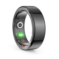 Techsuit Smart Ring Size 9, Diameter 19mm - Techsuit (R02) - Black 5949419202641 έως 12 άτοκες Δόσεις