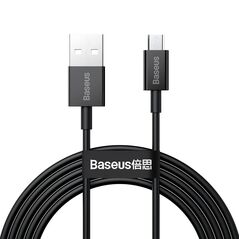 Baseus Superior Series Cable USB to micro USB, 2A, 2m (black) 6953156208483