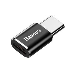 Baseus Baseus - OTG Adapter (CAMOTG-01) - Micro-USB Female to Type-C Male - Black 6953156263529 έως 12 άτοκες Δόσεις