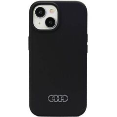 Original Case APPLE IPHONE 15 Audi Silicone Case (AU-LSRIP15-Q3/D1-BK) black 6955250226547